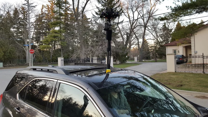 Daycrawler — Daycrawler vehicle-roof camera deployment.