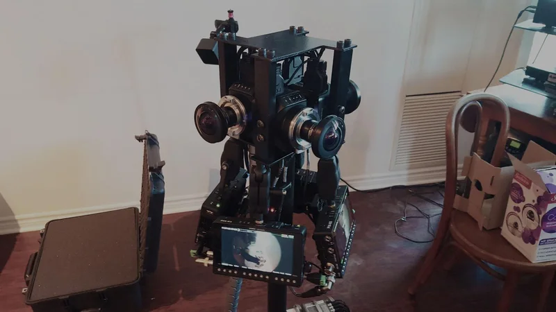 Finished custom QuadMagic camera rig.